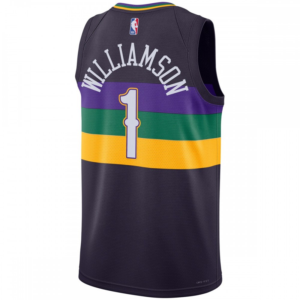 Zion Williamson New Orleans Pelicans Unisex 2022/23 Swingman Jersey - City Edition - Purple-Pro Kit Vault | Brand New 26/27 Sports Jerseys